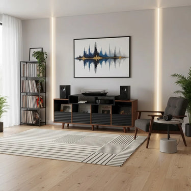 Norstone Oslo 1600 Noir et Noyer - EasyLounge - 6