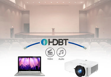 ViewSonic LS860WU Blanc - EasyLounge - 16