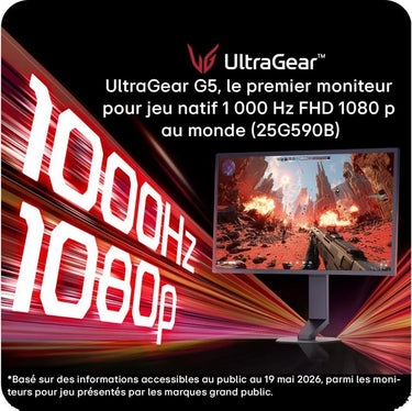 LG UltraGear 25G590B-B - EasyLounge - 2