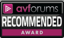 AVForums Recommended Award