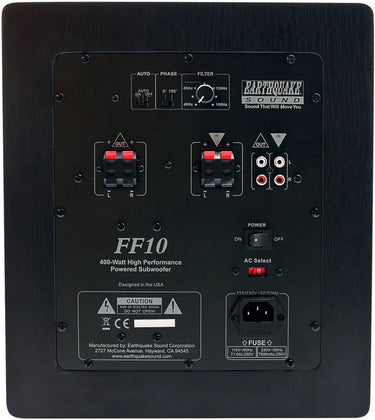 Earthquake FF10 Noir - EasyLounge - 2