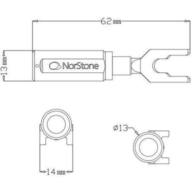 Norstone Fourches Jura (lot de 4) - EasyLounge - 4