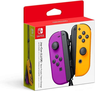 Nintendo Joy-Con Violet Néon et Orange Néon - EasyLounge - 2