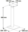 Norstone Epur Stand Noir satin - EasyLounge - 3