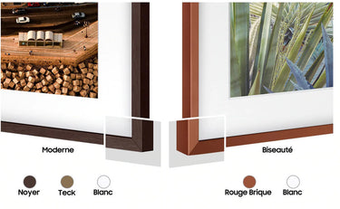 Samsung The Frame Cadre 55 Blanc chanfrein biseauté - EasyLounge - 3