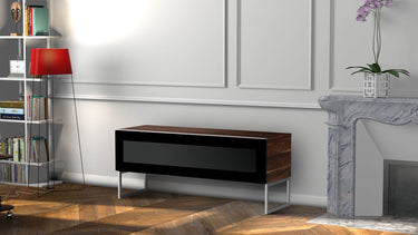 Meliconi Topline Torino 120 Bois Foncé - Meuble TV - EasyLounge - 2