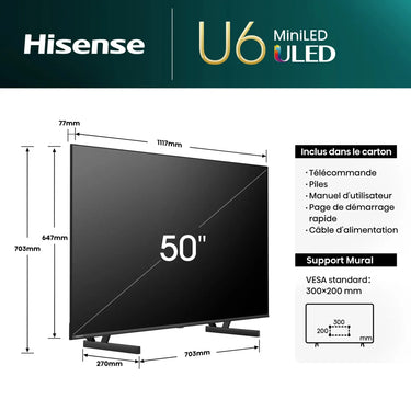 Hisense 50U6NQ - EasyLounge - 4
