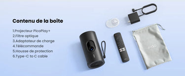 JMGO PicoPlay + Powerbank + Pied de sol + étui de tran - EasyLounge - 16