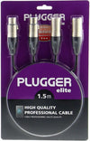 Plugger Cable bretelle 2 XLR Mâle / 2 XLR Femelle (0, - EasyLounge - 2