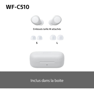 Sony WF-C510 Blanc - EasyLounge - 10