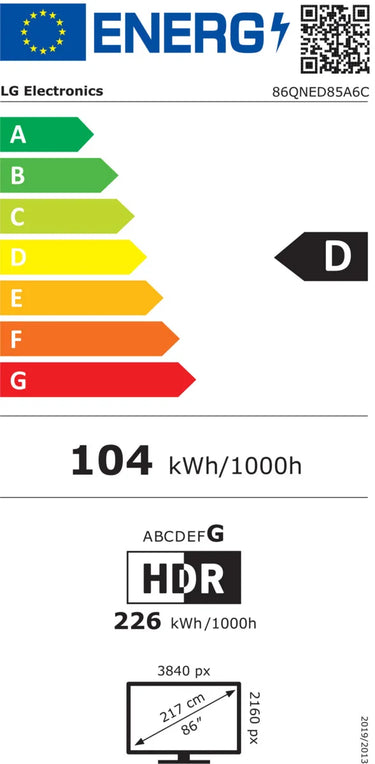 LG Electronics 86QNED85A - EasyLounge - 20