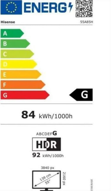 Hisense 55A85H - EasyLounge - 3
