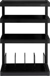 Norstone Esse hi-fi Vinyl Noir satiné verres Noirs - EasyLounge - 3