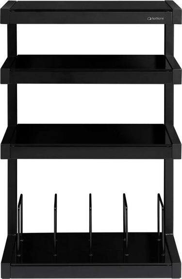 Norstone Esse hi-fi Vinyl Noir satiné verres Noirs - EasyLounge - 3