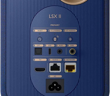 KEF LSX Wireless 2 Bleu - EasyLounge - 4