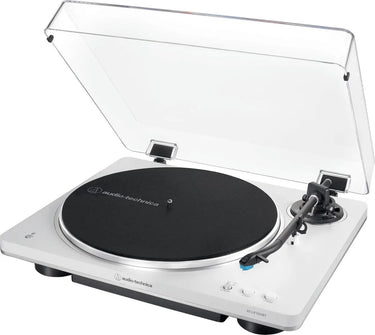 Audio-Technica AT-LP70XBT Blanc