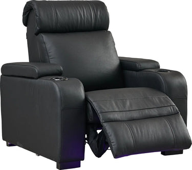 Lumene Hollywood Luxury III 1P Cuir Véritable Noir - EasyLounge - 3