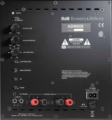 B&W ASW608 Blanc - EasyLounge - 2