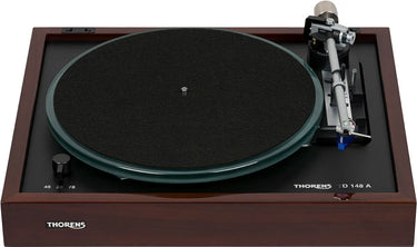 Thorens TD-148 A TP95 Noir et Noyer laqué - EasyLounge - 2