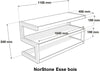 Norstone Esse Noir et Noyer - EasyLounge - 4