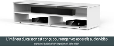 Meliconi Topline Solna 160 Bois Clair - Meuble TV - EasyLounge - 2