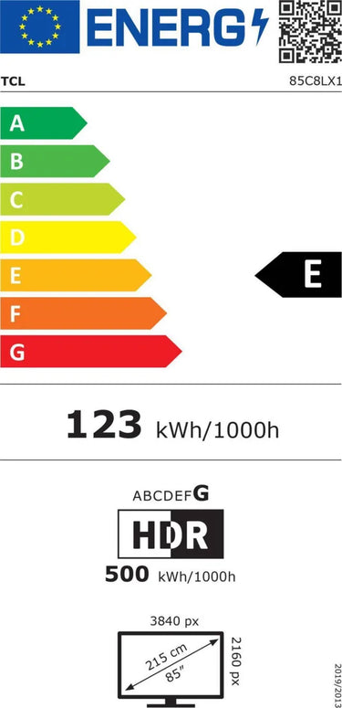 TCL 85C8L - EasyLounge - 27