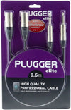 Plugger Cable bretelle 2 Jack Mâle / 2 XLR Mâle (0,6 - EasyLounge - 2