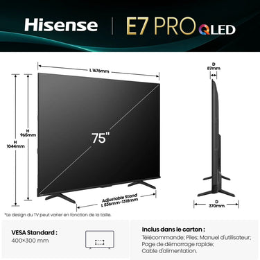 Hisense 75E7Q Pro - EasyLounge - 3