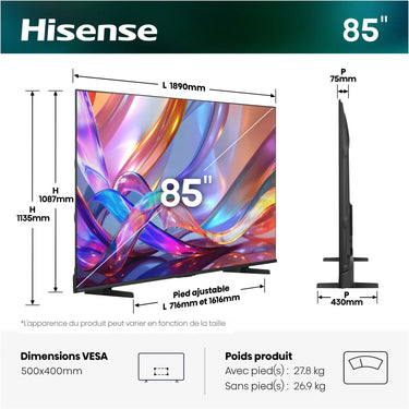 Hisense 85E7S - EasyLounge - 2