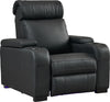Lumene Hollywood Luxury III 1P Cuir Véritable Noir - EasyLounge - 2