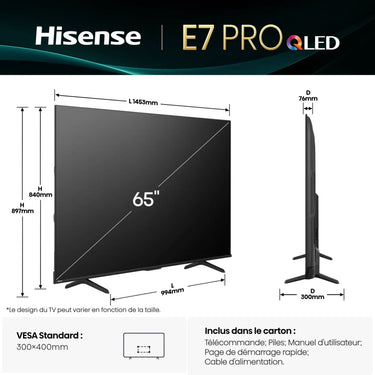 Hisense 65E7Q Pro - EasyLounge - 3