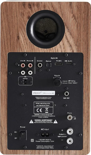 Elipson Prestige Facet II 6B Active Noyer et Noir Mat (la - EasyLounge - 4