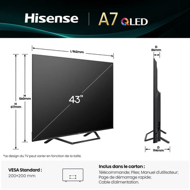 Hisense 43A7Q - EasyLounge - 10