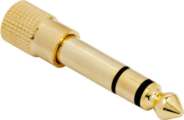 QED Connect Adaptateur Jack 3,5 femelle vers 6,35 mâle