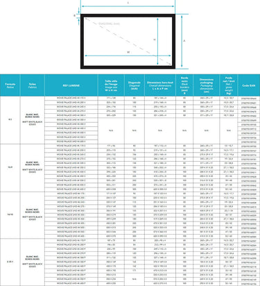 Lumene Movie Palace UHD 4K Velvet Screen 350C - EasyLounge - 3