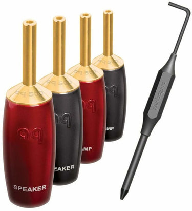 Audioquest 507 Series Banana Gold (lot de 4)