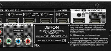 Denon AVR-X2700H DAB Noir - EasyLounge - 5