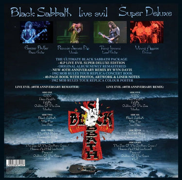 Warner Music Black Sabbath - Live Evil (Édition Super Deluxe) - EasyLounge - 3