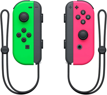 Nintendo Joy-Con Vert Néon et Rose Néon