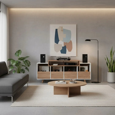 Norstone Oslo 1600 Blanc et Chêne - EasyLounge - 7