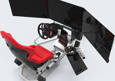 RSeat RS1 Siège Rouge Structure Blanc - EasyLounge - 8