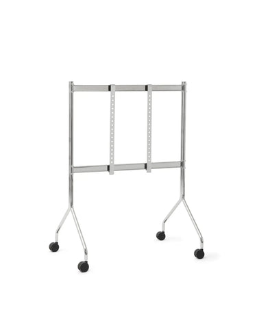Pedestal Moon Rollin Chrome