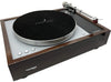 Thorens Couvre-plateau cuir noir gravé logo Thorens - EasyLounge - 2