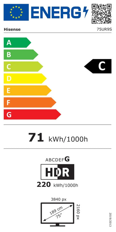 Hisense 75UR9S - EasyLounge - 37