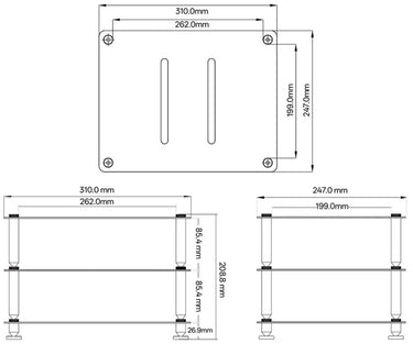 FiiO Modular Racking 3 niveaux - EasyLounge - 5