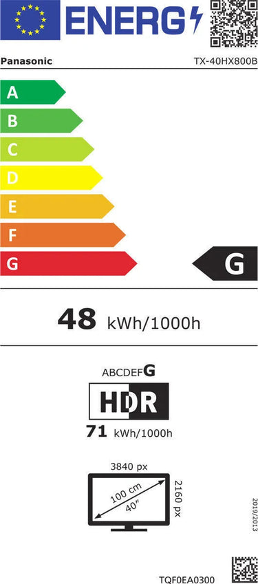 Panasonic TX-40HX810E - EasyLounge - 18