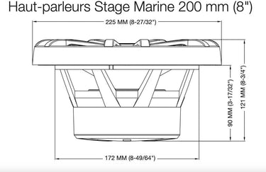 JBL Marine Stage 8 white (la paire) - EasyLounge - 7