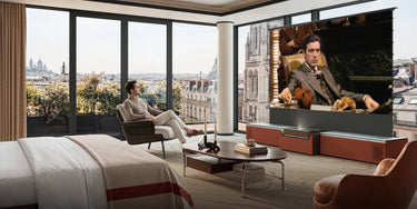 Awol LuxVision Nordic Minimalism (Silver & Noyer) - Vidéoprojecteur ultra courte focale - EasyLounge - 5