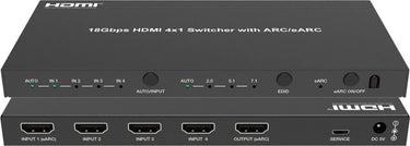 DVDO 4K HDMI 4-1 Switcher HDR ARC - EasyLounge - 4