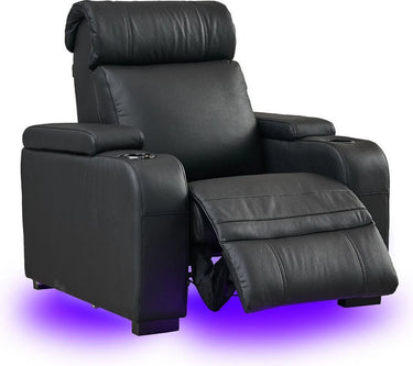 Lumene Hollywood Luxury III 1P Cuir Véritable Noir - EasyLounge - 5